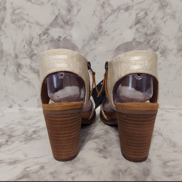 Tom’s majorca heels NWT - Picture 3 of 5